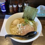 麺や まる喜 - 冷やし淡麗煮干し塩そば