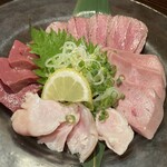 Sumibi Yakiniku Niku Sashi Niku Shiki Nango 18 Chome Ten - 肉刺し盛り合わせ＠1,500円