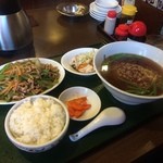 萬福来 - 青椒肉絲定食