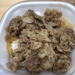 すき家 - 牛丼のアップ