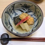 旬菜 和彩美 - 大根となすと鱧(だったと思う)の煮物