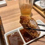 Tonkatsu Ma Maison Mozo Wander City Ten - 辛口はマスタードの味はそんなにしませんが美味しかったです❣️