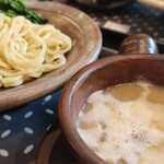 鶏白湯専門店 つけ麺 まるや - 鶏白湯塩つけ麺