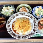 Aikamu - 日替わりランチ・天津飯