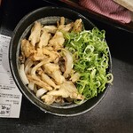 Sanuki Seimen Toyota Ten - 牛肉ごぼ天うどん