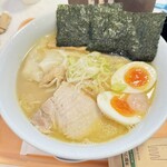 Hirugao EX - 塩ラーメンひるがお盛り1350円