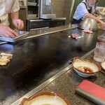 Okonomiyaki Akasaka - 海鮮、牛ステーキ、豚ロース