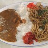 小山食堂 - 料理写真:カレーライスセット(焼きそば&ドリンク付き)