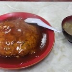 登貴 - 料理写真:天津飯大盛り