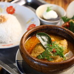 チキンココナッツカレーランチ