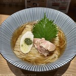 Yakiago Shio Ramen Takahashi Atore Kawasaki Ten - 羅臼昆布の冷やしとろみそば　1100円