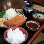 とんかつなかむら - 特製とんかつ定食　1350円