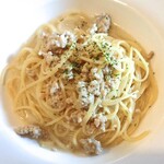 イタリア料理＆バール たんと - 豚ひき肉のクリームパスタ 山椒風味