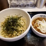 元祖 牛肉そばつけ麺 為セバ成ル。 - ぶた肉汁そば並盛