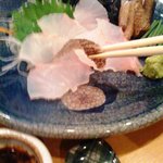 和風居酒屋一心 - あこう鯛、、クエの仲間だそうです。高級魚