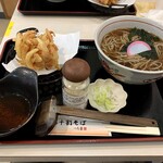 juuwarisoba tsuchiya Apita Ashikaga Ten - かきあげ蕎麦　８５０円