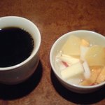 Restaurant Kamoshima - コーヒーと杏仁豆腐