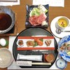 塩別つるつる温泉 - 料理写真:夕食（はじめに並んだ料理）