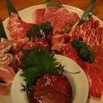 焼肉たちばな - 和牛盛り合わせ