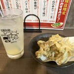 Creole Dogenzaka 1 Chome Ten - ごぼう揚げ、スパイシーとは言え塩胡椒多すぎ