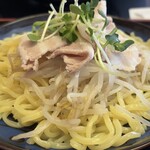 Taishu Sakaba Takumi - 豚しゃぶの冷やしラーメンと唐揚げ丼のセット