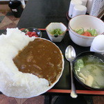 食事処山根 - カレー定食・・￥500円です