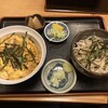 Adachi Ya - たまご丼と冷やしそばのランチセット¥780