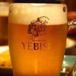 炭火環七市場 - エビス生ビール