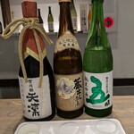 賀茂鶴酒造 - 【蔵出し原酒】と【純米吟醸五】と奢ってもらった【大吟醸】