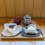 Cheesecake専門店 Matsumoto - 料理写真:♡チーズケーキの食べ比べ♡