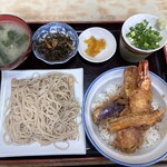 上むら - 料理写真:天丼セット