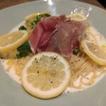 Italian Kitchen VANSAN Chiba Chuo Mio Ten - ハモンセラーノのレモンクリームパスタ