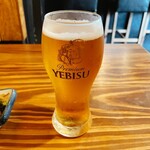 天ぷら酒場 りん - 生ビール＠350円