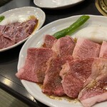 焼肉　鉄木真 - 料理写真:カルビ 上カルビにしなくてもここはふつーの、カルビで充分美味しい