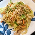 Beni Fuji Shokudo - 玉子入り野菜炒め定食