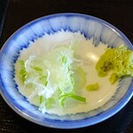 そば処 夏川 - 薬味