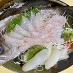 居酒屋いいの - 料理写真:メバルとイカ刺身