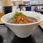 担々麺の店 まるたん。 - 金黒ミックス醤油担々麺細麺硬め4辛950円