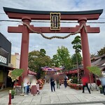 そば家　和味 - 菊まつり中の「笠間稲荷神社」