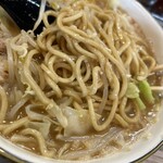 煮干しラーメン にぼってる - にぼ二郎（限定）＋野菜増し
            1000円＋50円