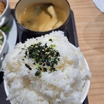 ダイニングカフェ Obanya - 日替りランチご飯大盛り