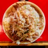 ラーメン二郎 - ブタ入り小ラーメン ニンニク、アブラ