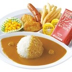 お子さまカレーＤ.チキンナゲット＆ソーセージ