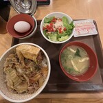 Sukiya Hachioji Higashimachi Ten - 牛すき丼(卵付き)