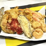 Tempura Toyono - 家で勝手に盛り付け