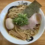 麺屋にぼすけ - 料理写真:ラーメン(醤油) 大盛＋味玉