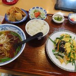 Mishin Kan Iga Ueno Ten - ニラ玉子定食　1080円(税抜)