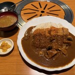 焼肉 カロッソ - 料理写真:牛カツカレー 税込1800円（R6.11時点）