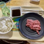 Oosasa Bokujou Rest House Jingisukan House - ジンギスカン上ロースセット2500円