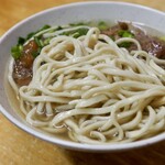 田舎 - 麺はややストレート